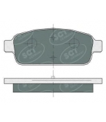 SCT Germany - SP360 - Колодки торм задние Chevrolet Cruze 09-